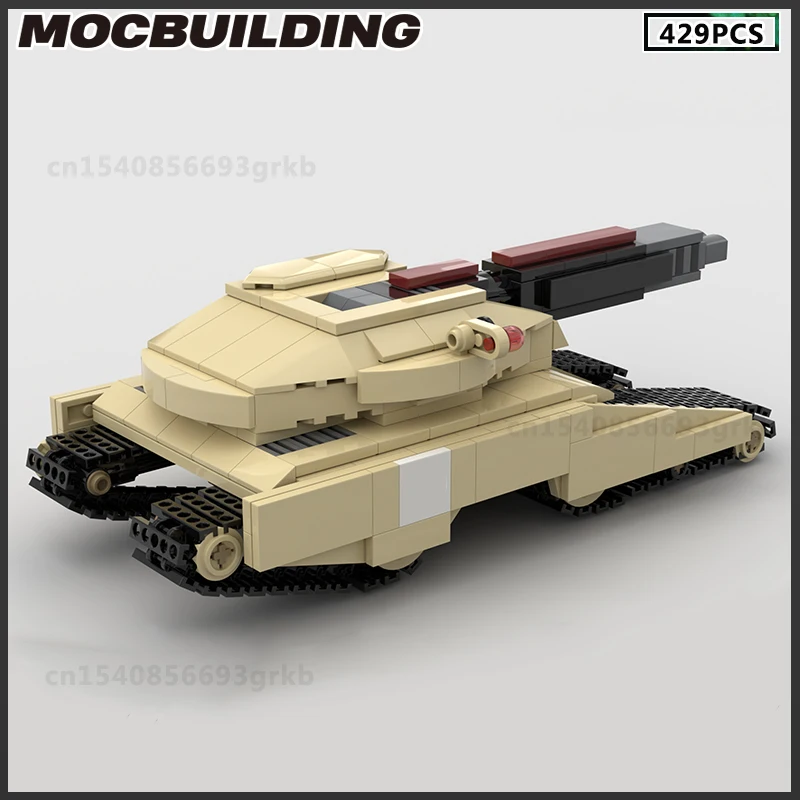 MOC Building Blocks Tank Military Vehicles Armored Car DIY Bricks Model Assembled Creative Toy Christmas Present Gift Collection