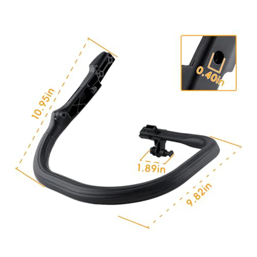 1set 1141-791-1706 Chainsaw Handle Ergonomic Grip Vibration Reduction Replacement Part Heavy-duty Use Improved Control For MS261