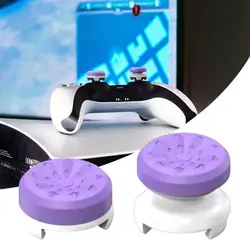 Hand Grip Extenders Caps for PS5 Game Controller Gamepad Thumb Stick Joystick Extender Silicone Caps Grips High-Rise Covers