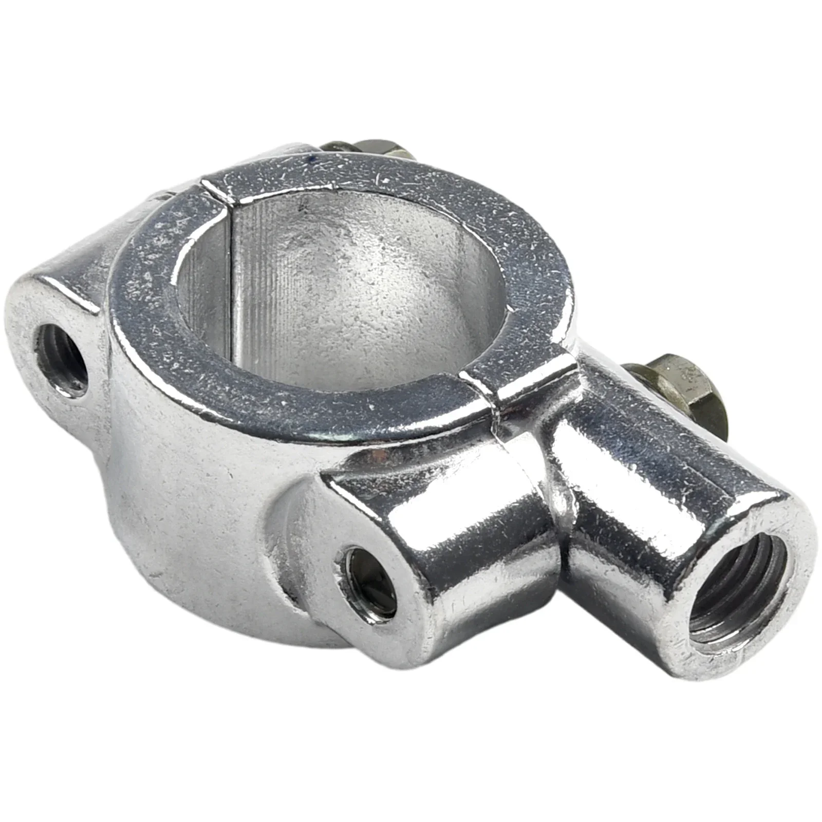 

Hot Sale Mirrors Mount Holder Motorcycle Motorcycle Mount 1PC Accessories Adaptor Aluminum Alloy Bracket Chrome
