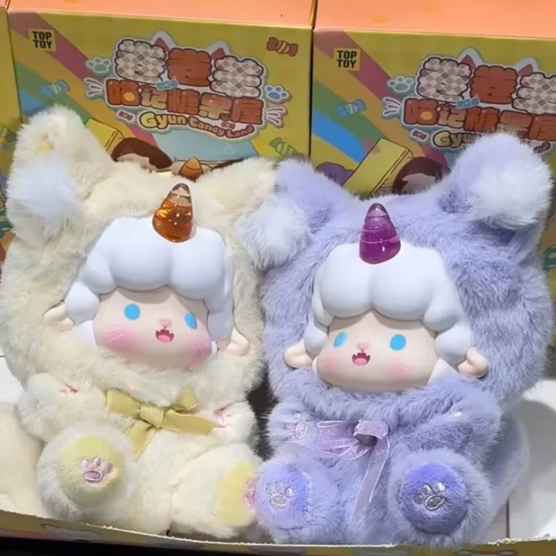 

Genuine Lucky Cat Candy House Series Vinyl Plush Blind Box Mascot Doll Cute Gift Collectable Desktop Decorative Ornaments