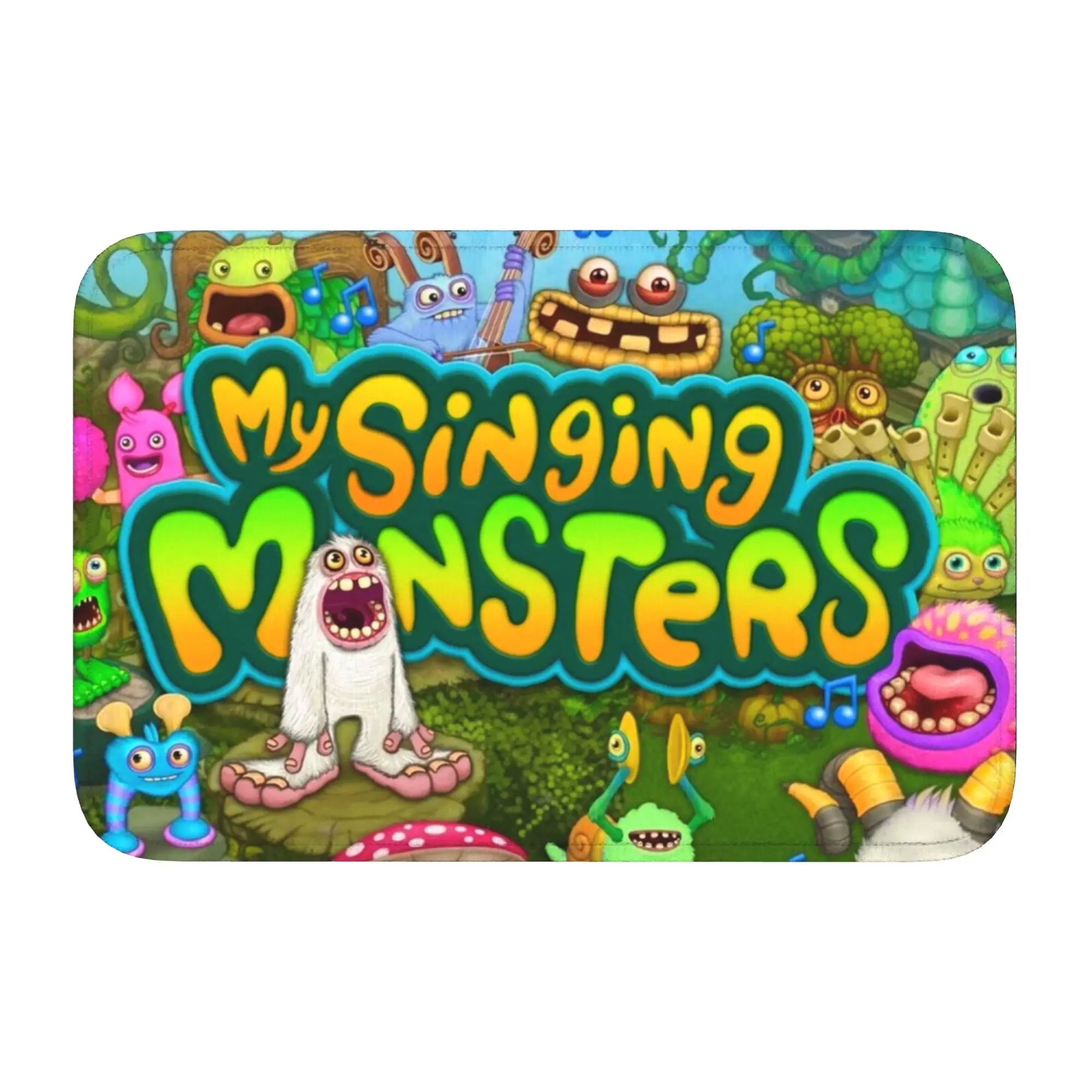 Personalized My Singing Monsters Doormat Mat Anti-Slip  Bathroom Kitchen Toilet Rug Carpet 40*60cm