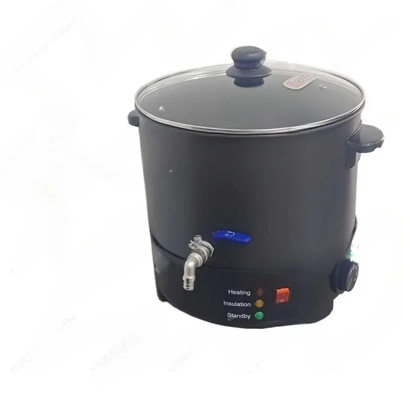

220V Electric Wax Melting Pot Of Wax Soy Wax Business Home Candle Making Kit with Heating Core Brass Spout & Temp Control