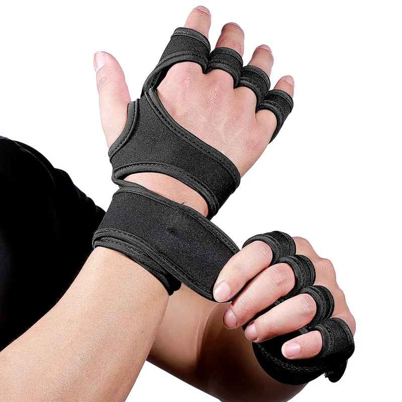 

Men Women M/L/Xl Sports Gym Gloves Fitness Weight Lifting Body Building Gloves Training Sports Exercise Sport Workout Guantes