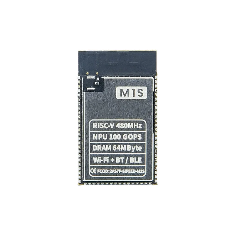 For Sipeed M1S Module BL808 RV64 480Mhz +RV32 320Mhz+NPU BLAI 100GOPS 16Mbyte SPI FLASH 2.4G WIFI/BT/BLE Core Board Parts Kit