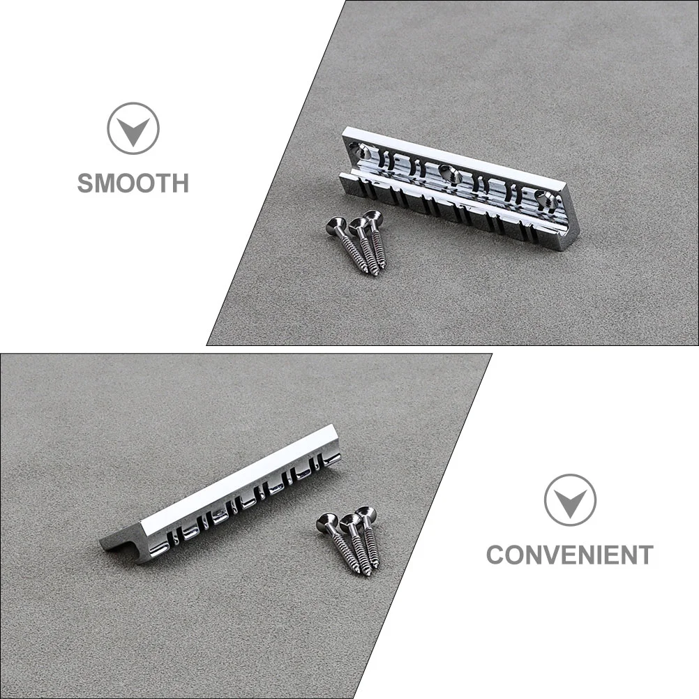 12 String Guitar Bridge Acoustic Electric Replacement Saddle Accessories Musical Instrument Parts GA894