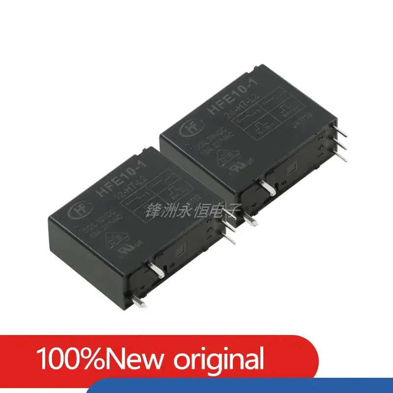 1PCS 12V 24V Relay HFE10-2 1-12 24-HT-L2 50A A Group Of Normally Open Double Coil With Manual Switch