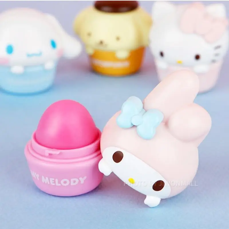 Jouet en peluche Sanurgente Jules pour fille, Baume hydratant, Nourrissant, Hydratant, My Melody Cinnamoroll, Anime mignon, Cadeau d'anniversaire