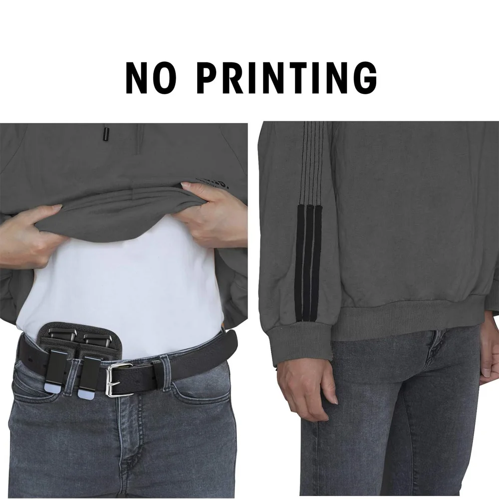 Nylon Magazine Pouch Holster Pistol 9mm Concealed Carry Mag Case with Clip Glock 19 21 92 Handgun Mag Pouch