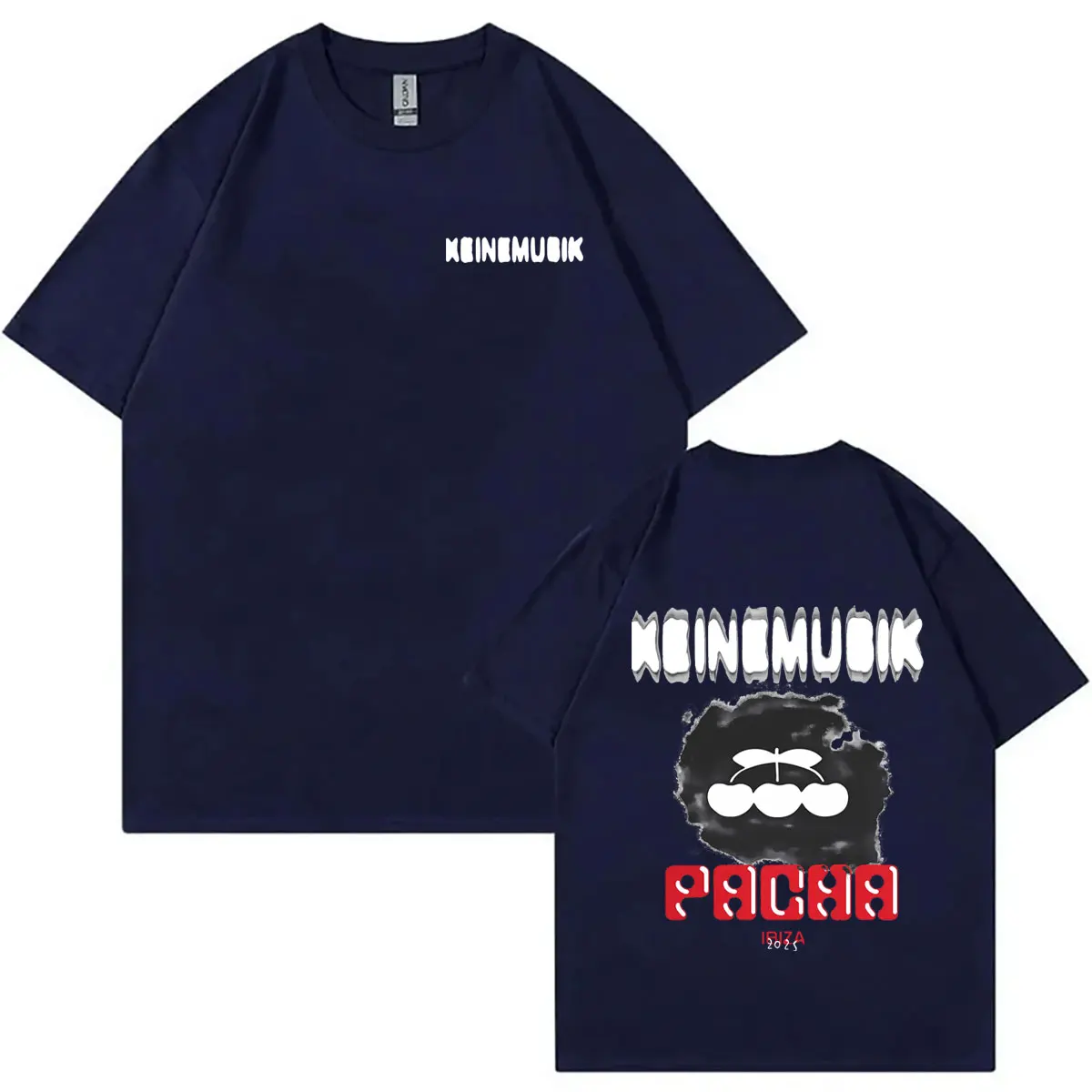 Keinemusik X パチャグラフィック Tシャツ男性女性ファッションヒップ 