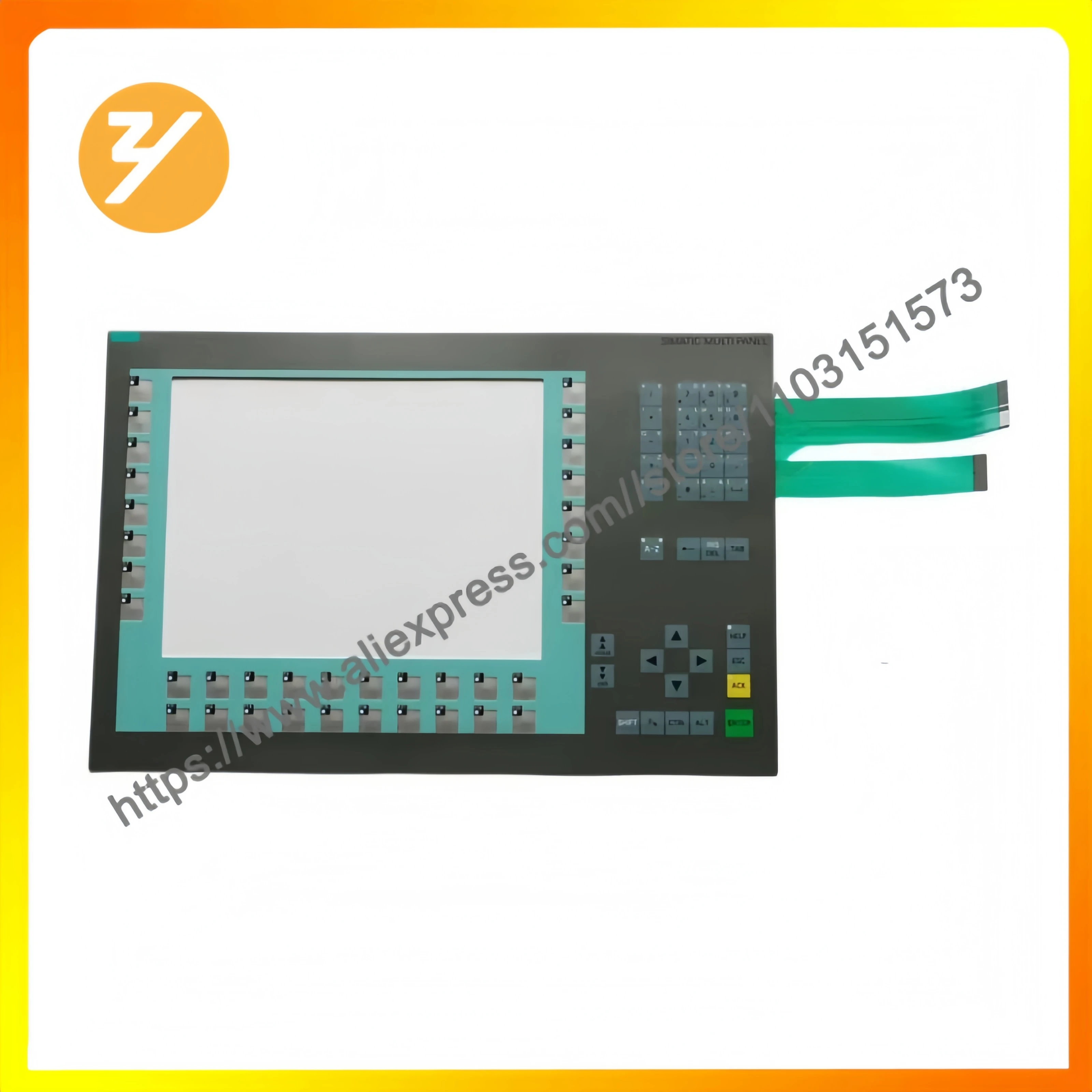 New Membrane Keypad for MP377-15 6AV 644-0AB01-2AX1 Zhiyan supply