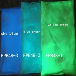 Glow in dark Powder 50g Bright Blue/Green Phosphor Powder Glow in the Dark Powder Luminous Pigment for nail polish,DIY Nail Art