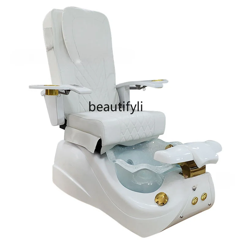 Nail Beauty Sofa Electric Foot Massage Armchair Hand and Foot Care Multifunctional Foot-Washing Pedicure Chair Dedicated