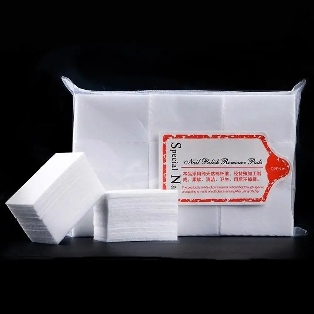 1 Pack Gel Nail Polish Remover Cotton Gel Polish Cleaner Manicure Nail Remover Lint-Free Wipes Cleaner Paper Pad