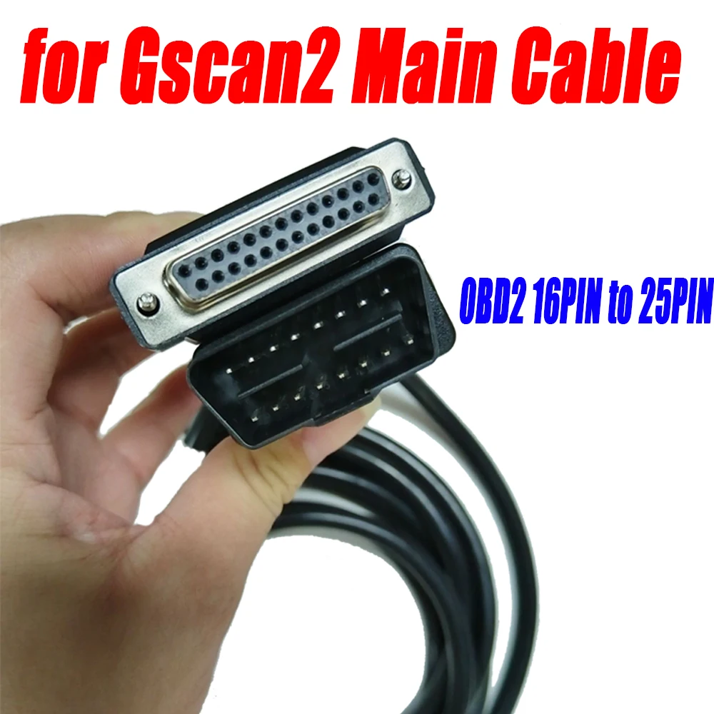 

For GScan2 OBD2 16Pin to 25Pin Diagnostic Main Cable G1PDDCA001 G1PDDCA006 Connects for Gscan 2 OBD2 16PIN
