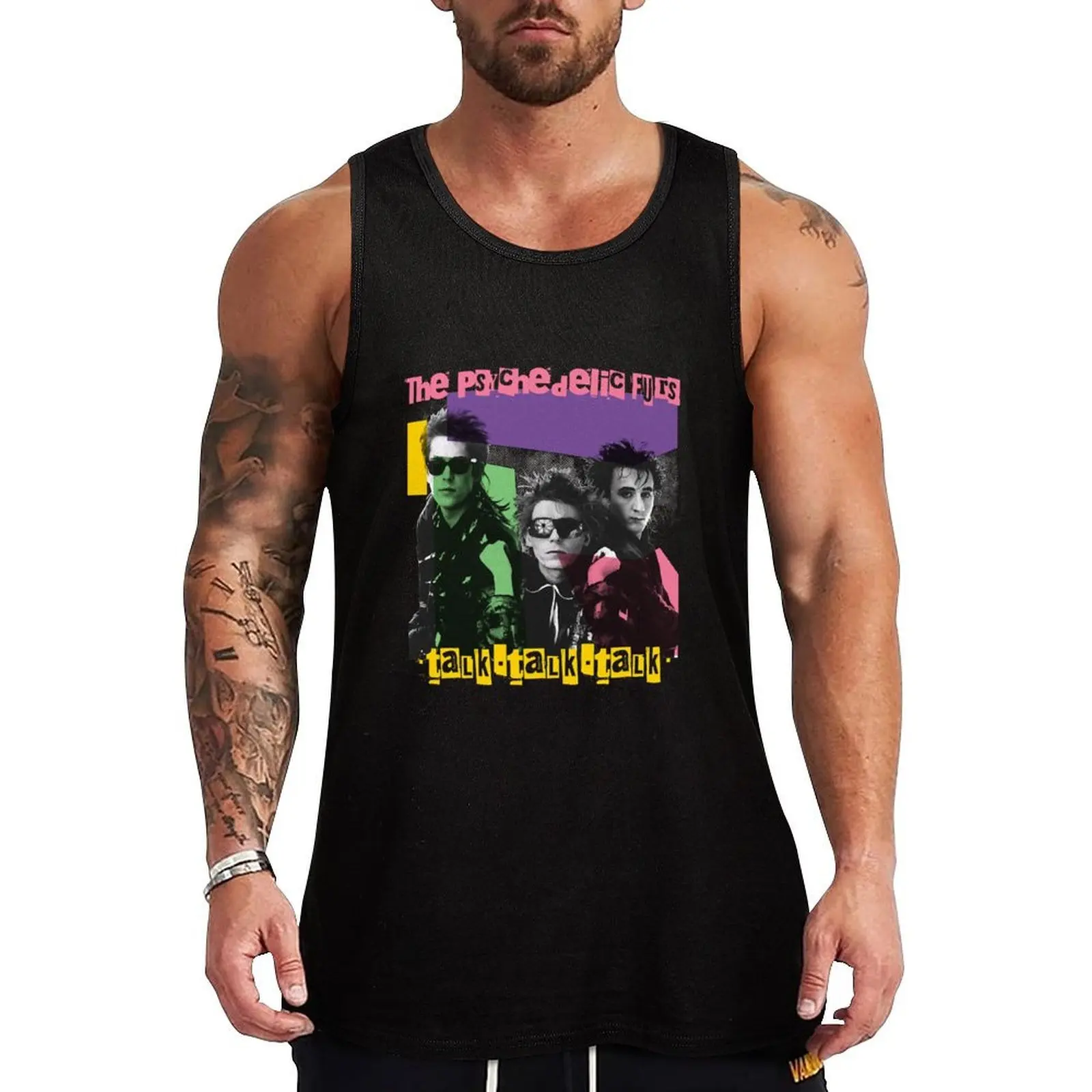 

Psychedelic Furs Talk Tank Top Men's fitness t-shirt gym accessories men T-shirt Men's gym