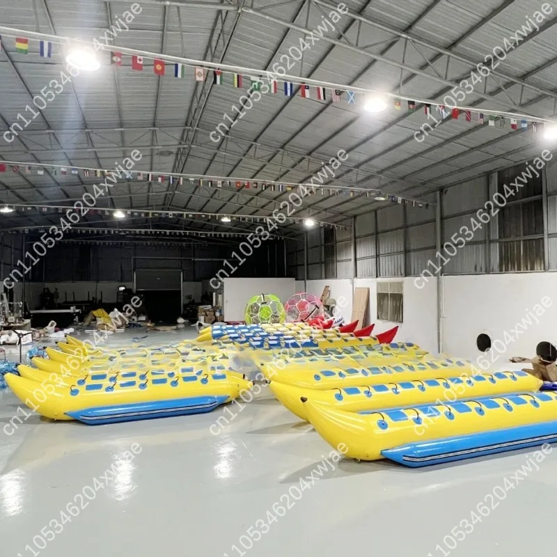 Inflatable Water Banana Boat Thickened Design for Sea Jet Ski Surfing Fly Fish Customizable Factory Direct