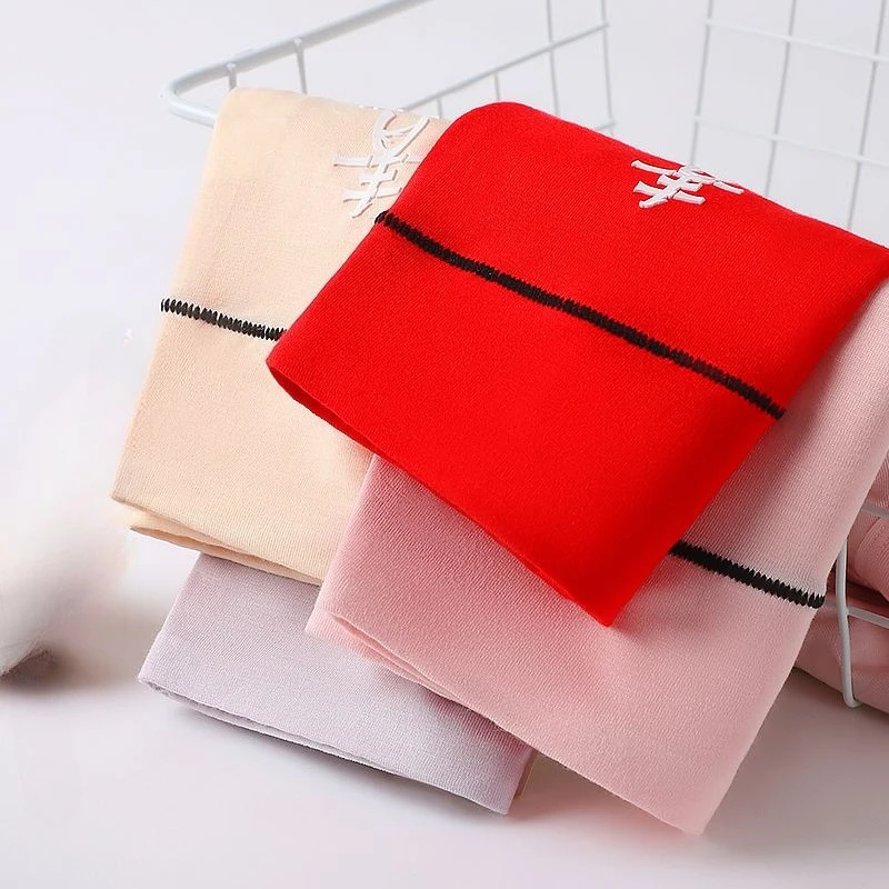 [Big Stretch] High Waist Modal Underwear Ladies Loose Large Size Belly Compression Body Comfortable Triangle Shorts Head Woman