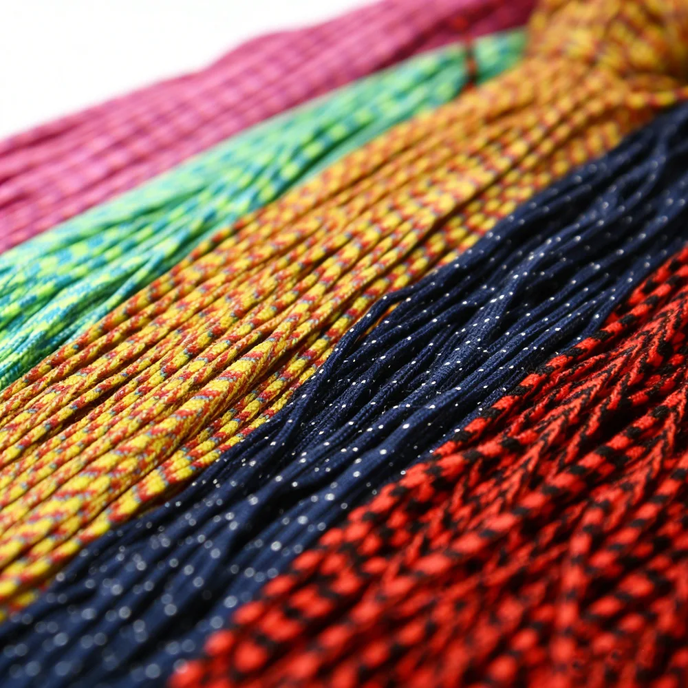 Image of 10-50m Paracord 2mm Einfädige Paracord-Seile Kletterseil Paracord-Armbänder Paracord-Kordel für Schmuckherstellung in verschiedenen Farben