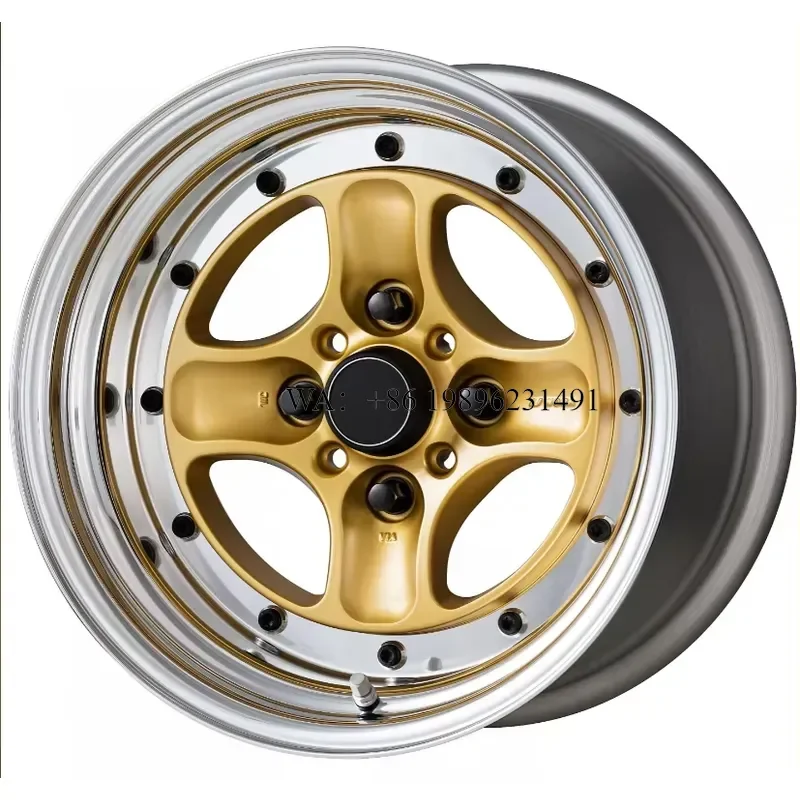 Wmwmnu 15 inch Car Wheel Rims 15x8.0 15x9.0 for Work EQUIP 40 Mag Wheels Alloy Rim Auto Accessories