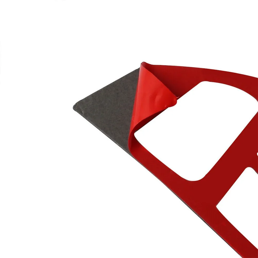 

2PCS Black Carbon Fiber Steering Wheel Button Cover Decoration Trim For Mitsubishi Lancer 2008-2014 Interior Accessories