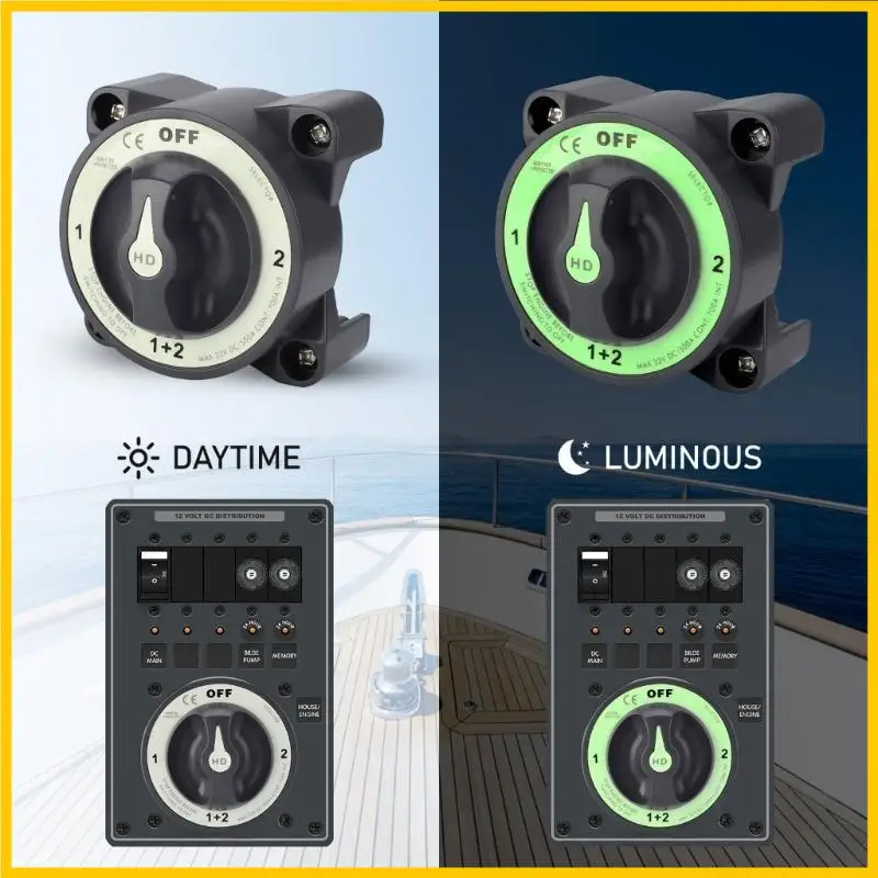 

G5AD High Performances Battery Cut Off Switch Control Knob for Recreational Vehicles