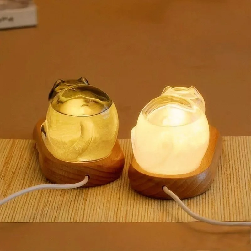 Forbidden City Imperial Cat Storm Glass Weather Predictor Desktop Decor Creative Night Light Girlfriend Birthday Gift