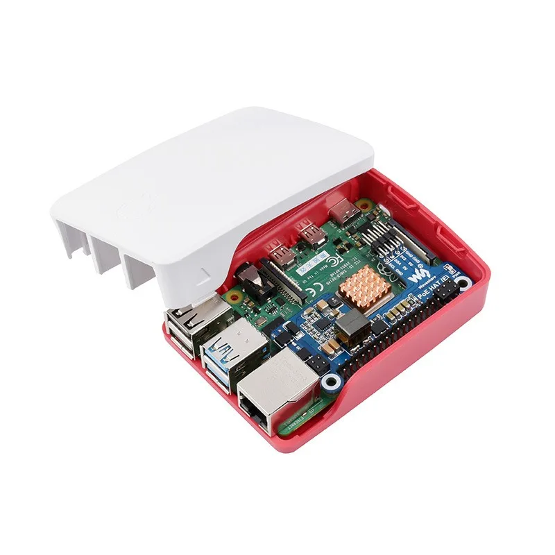 Power over Ethernet expansion board for Pi 3B +/4B with 802.3af network standard 2