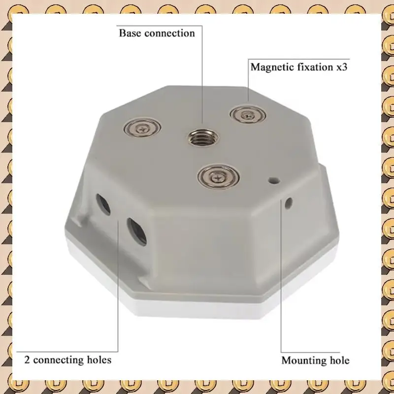 A003 STA-55H Safety Keyhole GPS Case IP67 UV High Capacity Housing GPS Case Agricultural GNSS Antenna Housing Forrtk Receiver