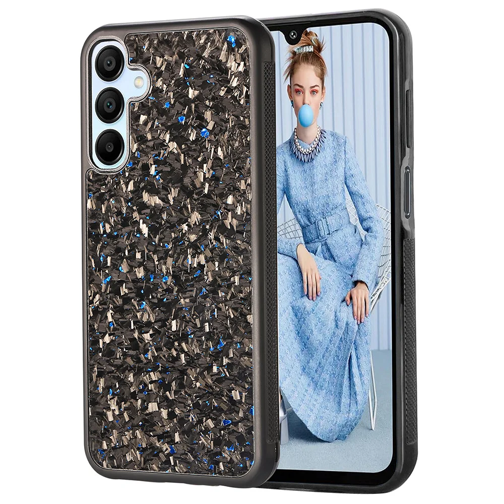 

Чехол для телефона Fishion из 100% углеродного волокна для Samsung Galaxy A15 A14 A33 A34 A54 A55 A73 5G, противоскользящий противоударный чехол с полной защитой