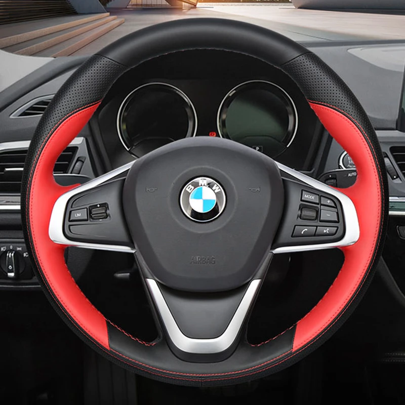 

Оригинальная деталь для рукоделия 100%, подходит для BMW X1 F48 2016-2021 X2 F39 2018-2021, автомобильные аксессуары для интерьера, рулевая оболочка