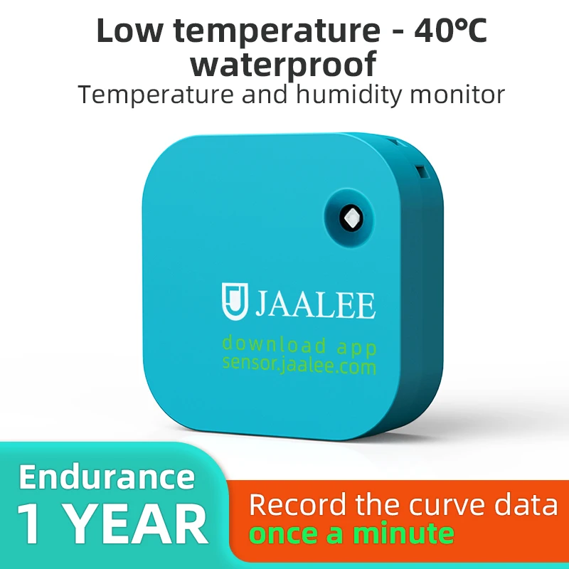 JAALEE JHT-2 Water-Resistant Indoor/Outdoor Temperature/Humidity/Dewpoint/VPD Smart Sensor  Thermometer/Hygrometer Logger Export