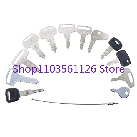 12 مجموعة مفاتيح الإشعال لمعظم موديلات جرار كوبوتا B L M BX 12343 53700 S8077 459A 68920 393 373 #2