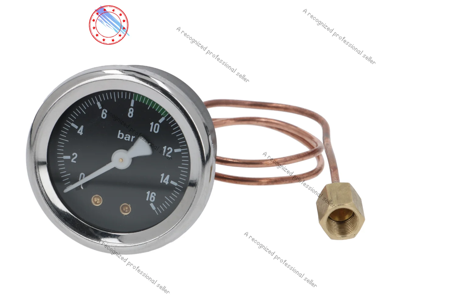 

VIBIEMME MANM49016GHIR Манометр для кофемашины Насос ø 49 мм 0iseur 16 Бар