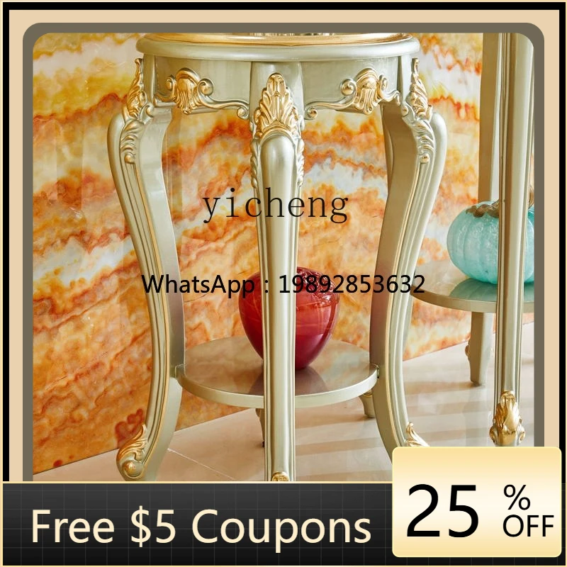 

AB Villa Decorative Floor-to-Floor Flower Pot Shelf Wooden Bonsai Shelf Indoor Flower Shelf