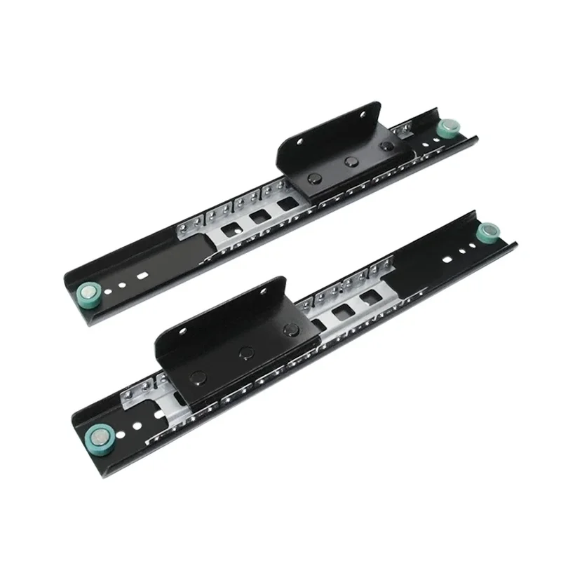 

. Drawable desktop hidden heavy rail bay window sliding rail movable telescopic silent sliding desk hardware accessories