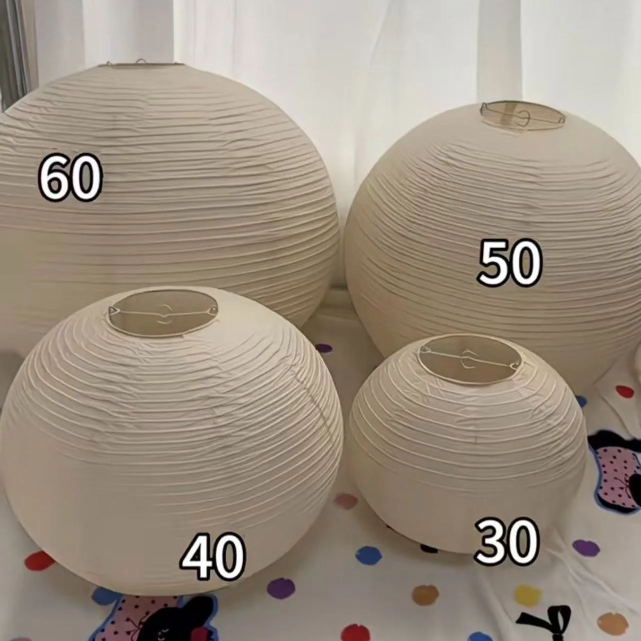 Japanese Akari Noguchi LED Pendant Lights E27 Rice Paper Zen Art Hanging Lamp Bedroom Restaurant Living Tea Room Study