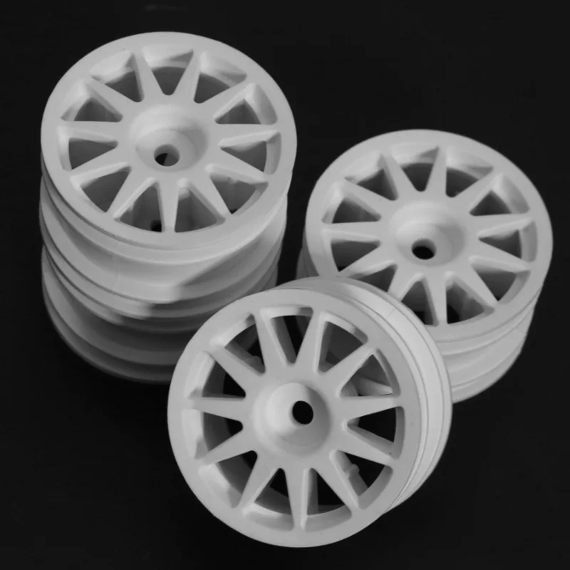 

4pcs 42mm Plastic Racing Wheel 51237 For RC Car TAMIAY M03 M04 M05 MB01 MF01 XM01 SW01 T301 1/14 MJX 14303 14304