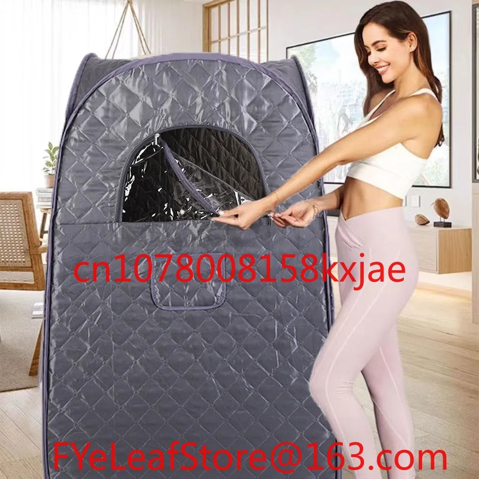 Steam Box Household Portable Full Body Sauna Fumigator Steam Sauna Box