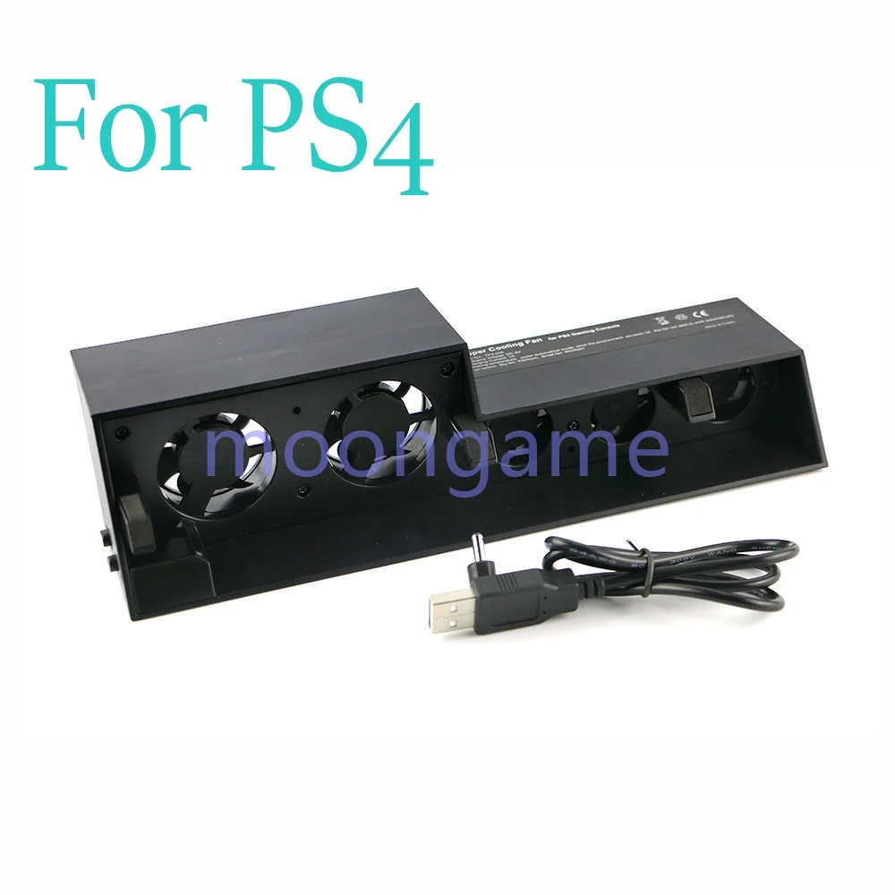 Dispositivo di raffreddamento del supporto della base di raffreddamento da 1 pezzo per supporto per accessori per ventola per console di gioco Sony PS4 Pro Slim