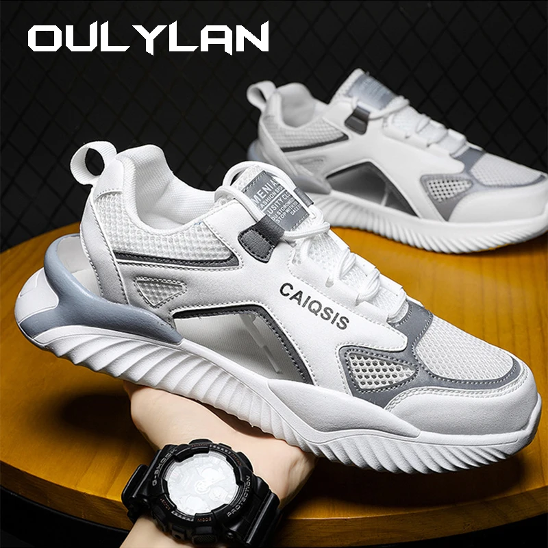 Summer Mesh Breathable Sandals Casual Shoes Mens Beach Shoes Men's Comfortable Sandals Men Fashion Sneakers Male 2024Slippers