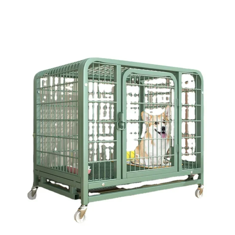 

Indoor with Toilet Removable Dog Basket Teddy By Bear Corgi Dog House Bold Square Tube Dog's Bed