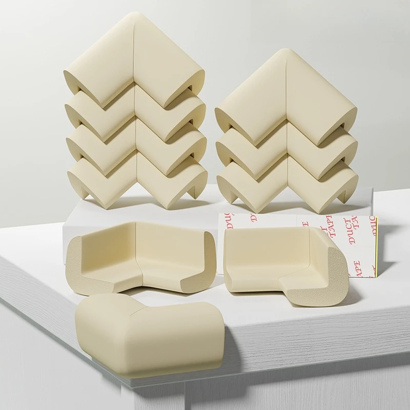 10 قطع من واقيات الزوايا ذات الحواف الناعمة - واقيات أثاث الأطفال |   أغطية أمان لطاولة الأطفال الصغار للاستخدام المنزلي