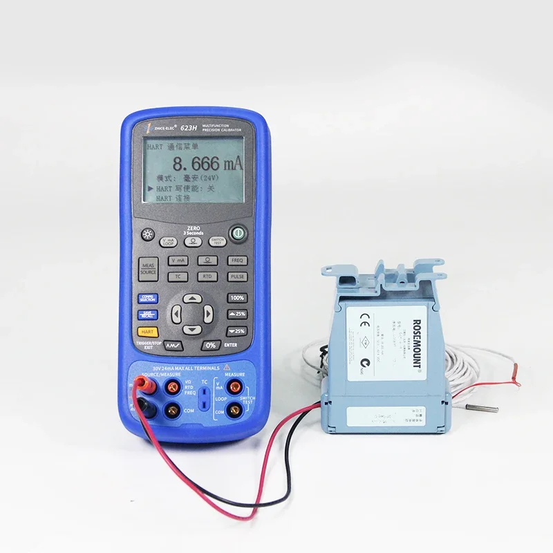 

Handheld 0.01% Accuracy Class Pt100 Thermocouple Resistance Pressure Signal Generator Process Calibration Calibrator