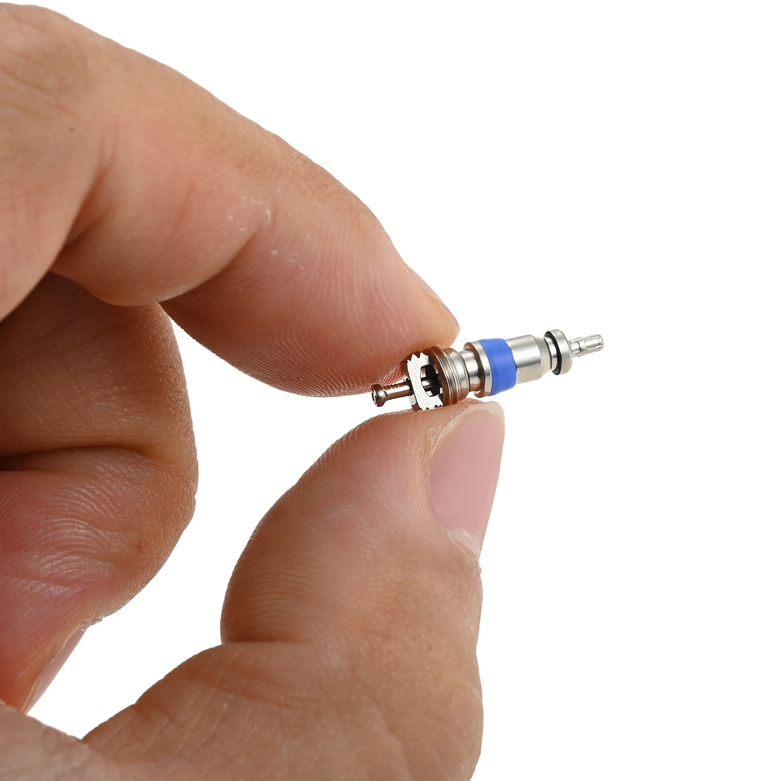 Juego de núcleos de válvula de aire acondicionado y refrigerante A/C HVAC para coche, 50 Uds., alta presión con Kit de núcleos de válvula de sellado compatible con R410 R32 R22