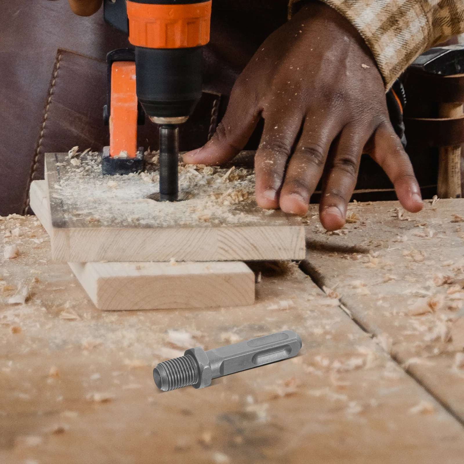 

1 Set Wood Bit Steel Firewood For Woodworking Splitting Durable Long Life Efficient Use Wood Splitter Drill Firewood Splitter