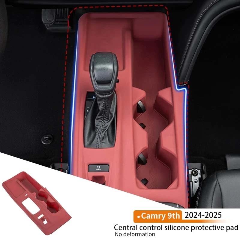 

Car LHD Central Control Silicone Protector Pad Waterproof Mat Scratch Wear resistant Cover For Toyota Camry 9th 2024-2025