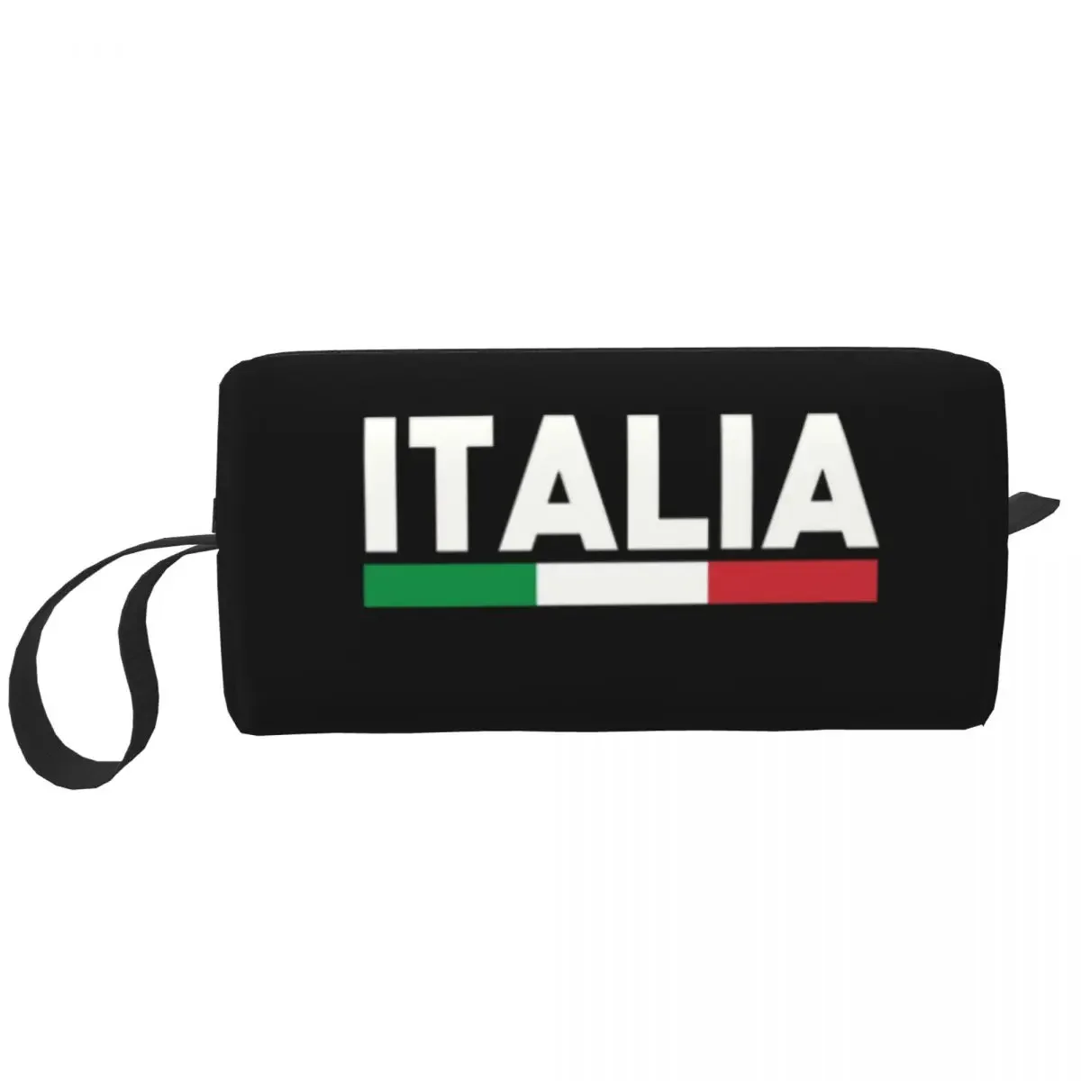 Flag Of Italy Travel Cosmetic Bag Italian Patriotic Makeup Toiletry Organizer Ladies Beauty Storage Bags Dopp Kit Case Box