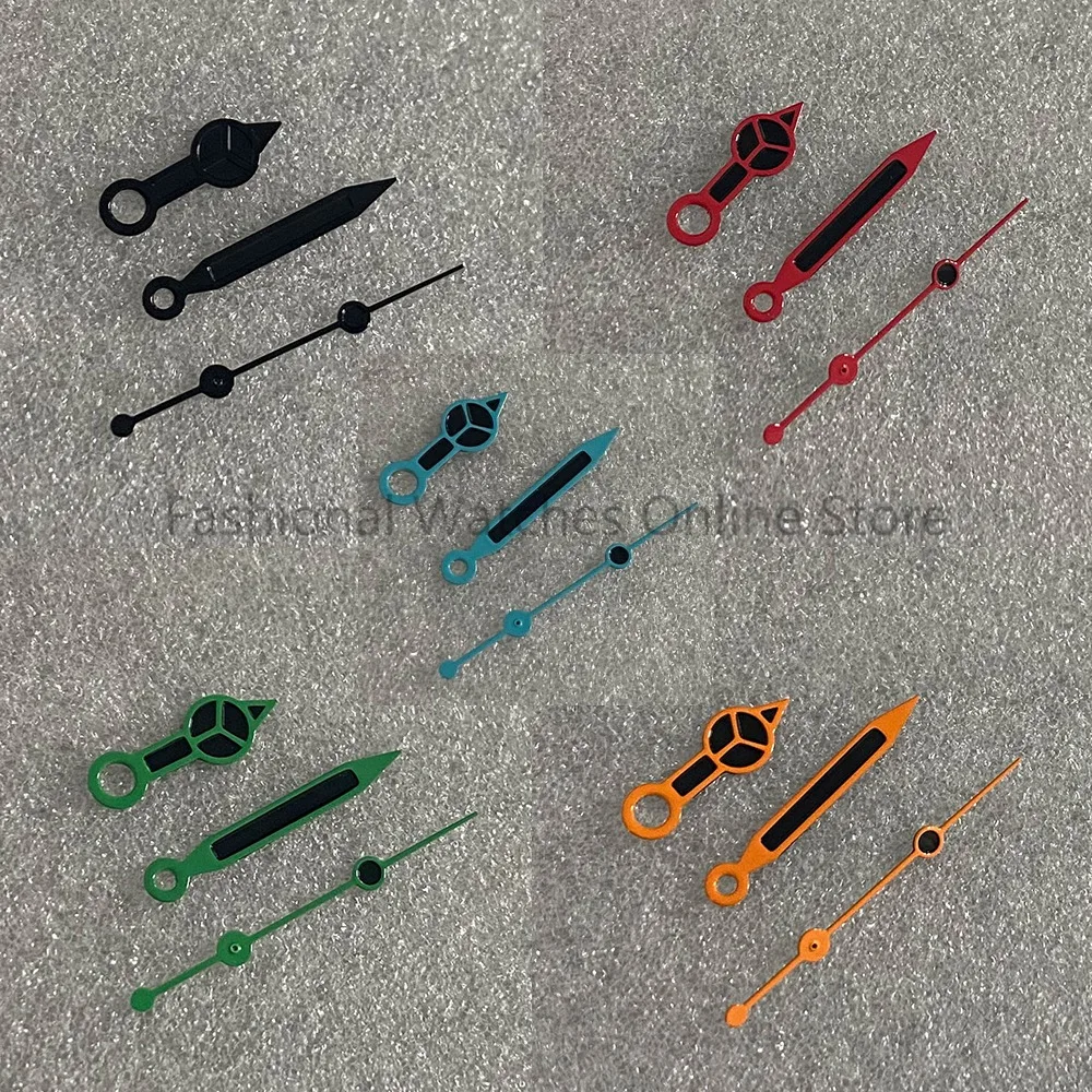 NH35 Hands Watch Hands Watch Accessories Colored Watch Needles No Luminous Watch Modification Parts for NH35/NH36/4R/7S Movement