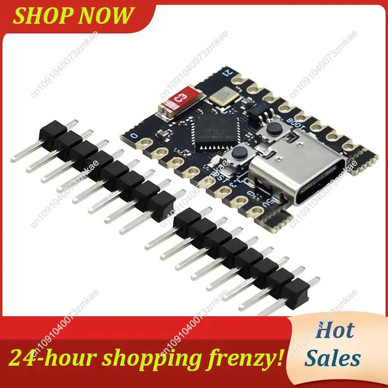 Daily Sale 6X ESP32-C3 Development Board ESP32 Mini Wifi Bluetooth Development Board Easy Expansion And Power Supply Flexibility